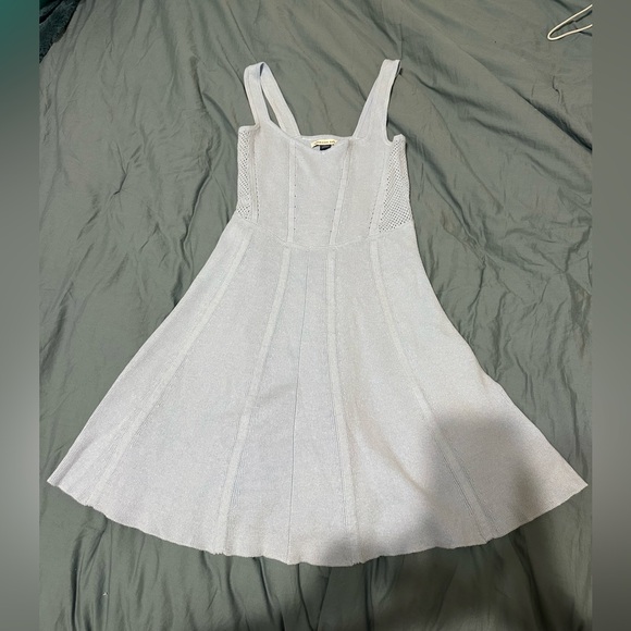 American Eagle Ribbed Corset Sweater Mini Dress - Picture 1 of 3